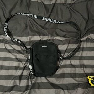 Supreme Black Belt Bag
